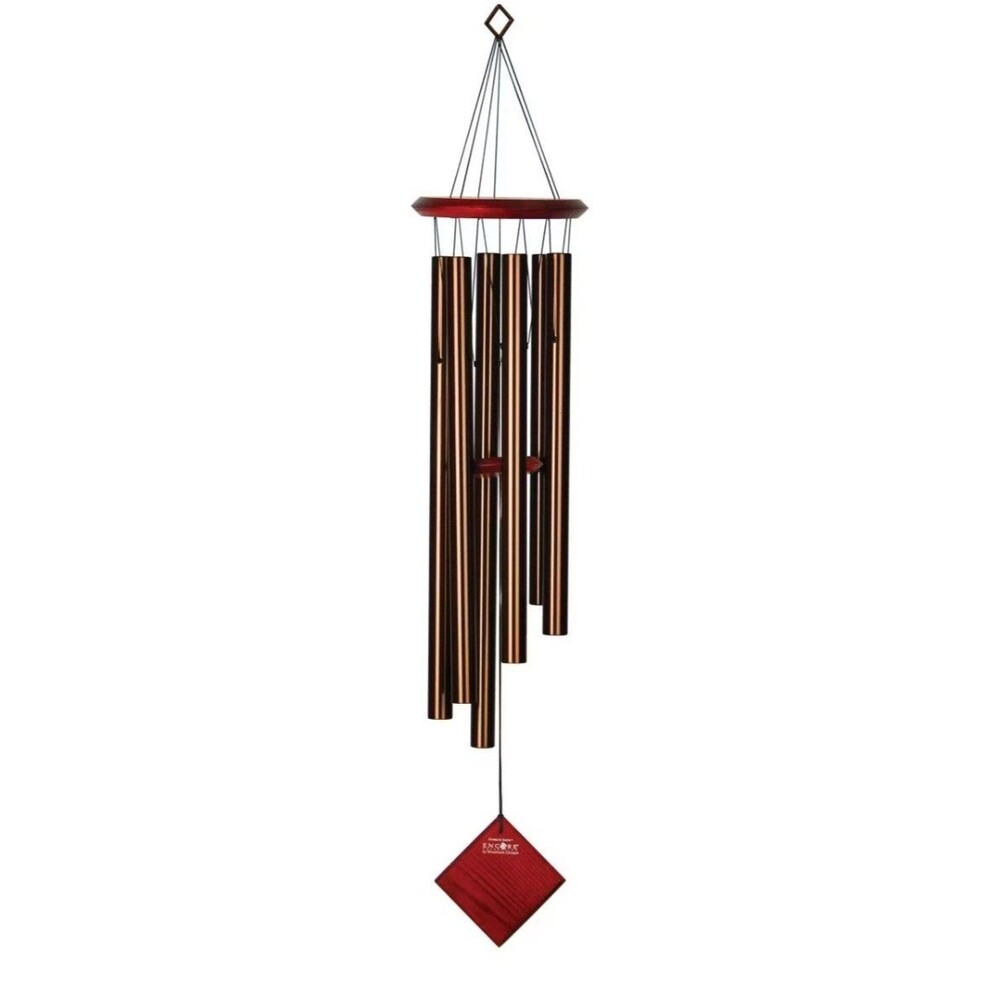 Woodstock Bronze 37" Long Chimes of Earth Encore Collection 6 Tubes NEW
